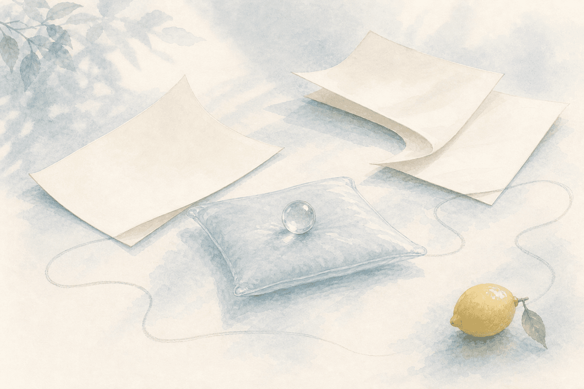 A thin cushion under fragile risk